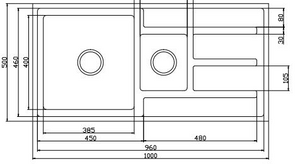 MT10050HD R12 Press Handmade Sink