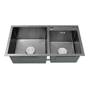 MT7843HA Double Handmade Sink