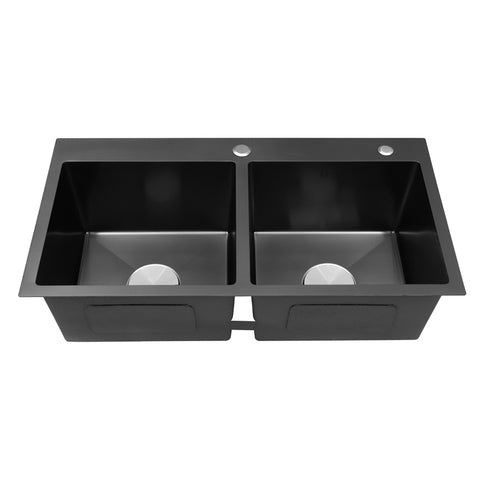 MT8245HA Double Handmade Sink